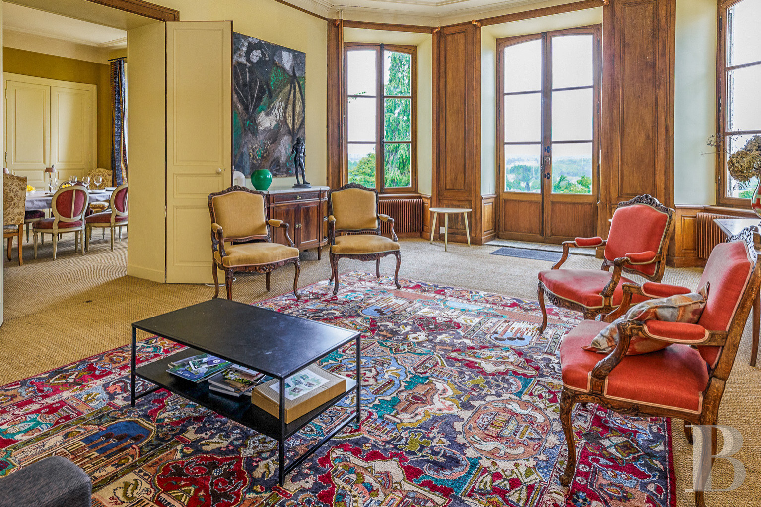 A 19th-century château dominating the surrounding landscape, south of Limoges in Haute-Vienne - photo  n°6